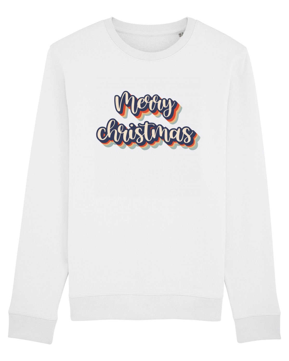 Bluză mânecă lungă Unisex Rise White