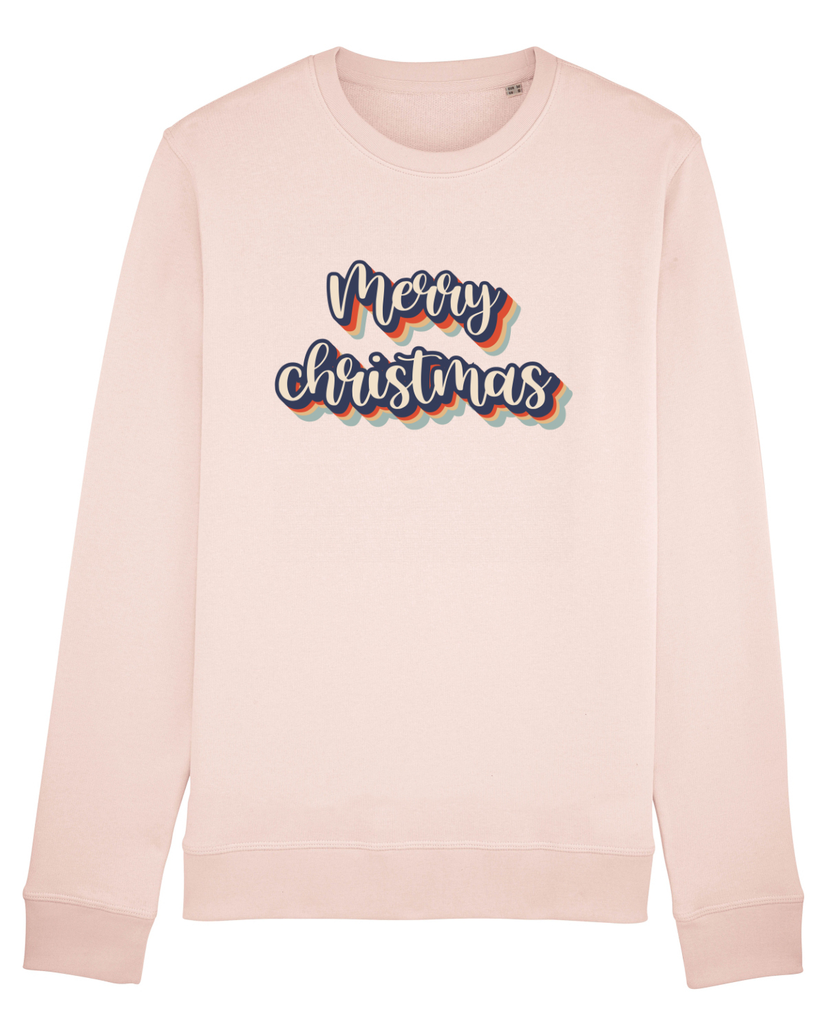 Bluză mânecă lungă Unisex Rise Candy Pink