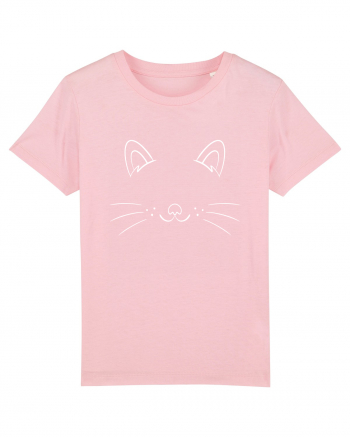 Cat Face Cotton Pink