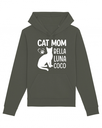 Cat Mom Bella Luna Loco Khaki