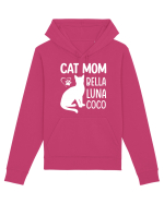 Cat Mom Bella Luna Loco Hanorac Unisex Drummer