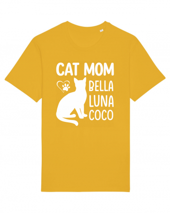 Cat Mom Bella Luna Loco Spectra Yellow