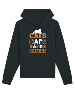 Cats Naps And Snacks Hanorac Unisex Drummer