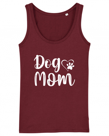 Dog Mom Burgundy