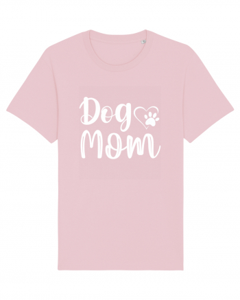 Dog Mom Cotton Pink