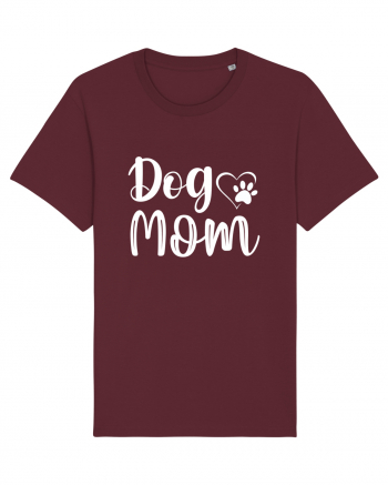 Dog Mom Burgundy