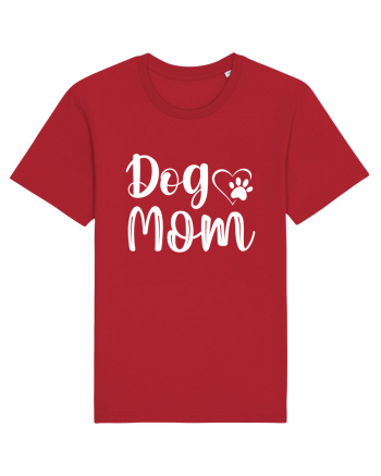 Dog Mom Red