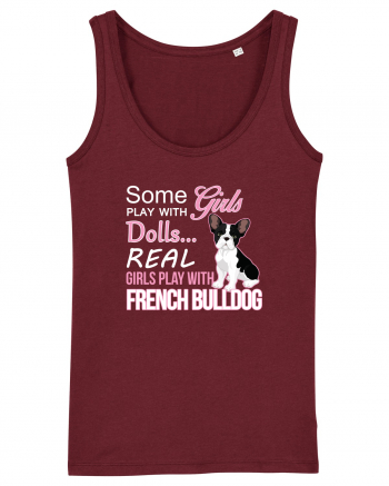 French bulldog Burgundy