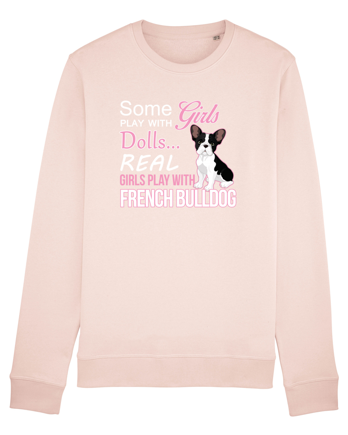 Bluză mânecă lungă Unisex Rise Candy Pink