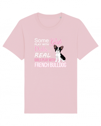 French bulldog Cotton Pink