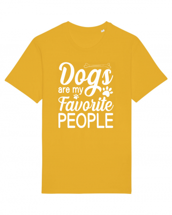 Dogs Are My Favorite People Spectra Yellow