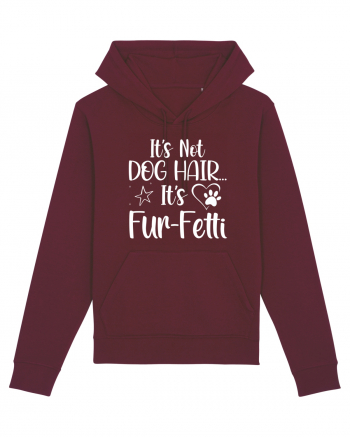 It's Not Dog Hair...It's Fur-Fetti Burgundy