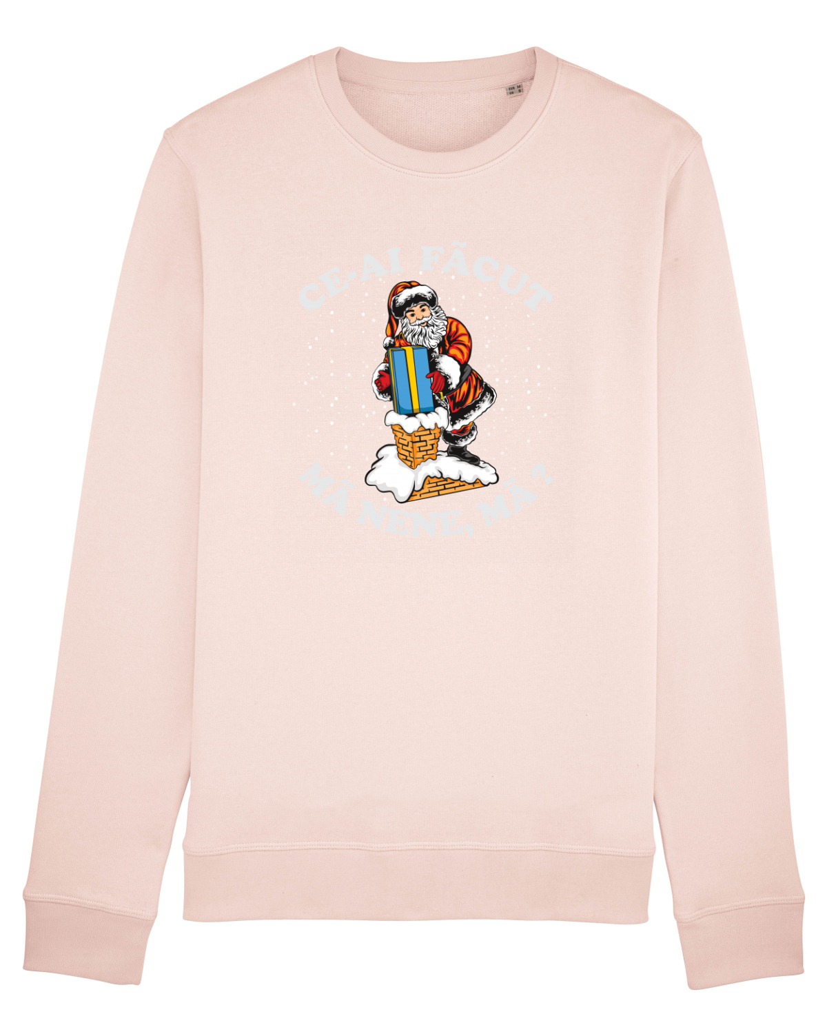 Bluză mânecă lungă Unisex Rise Candy Pink