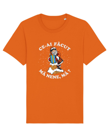 amuzant de Craciun - Ce-ai făcut, mă nene, mă ? Bright Orange