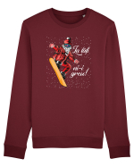 amuzant de Crăciun - La tăți ni-i greu (pe placa) Bluză mânecă lungă Unisex Rise