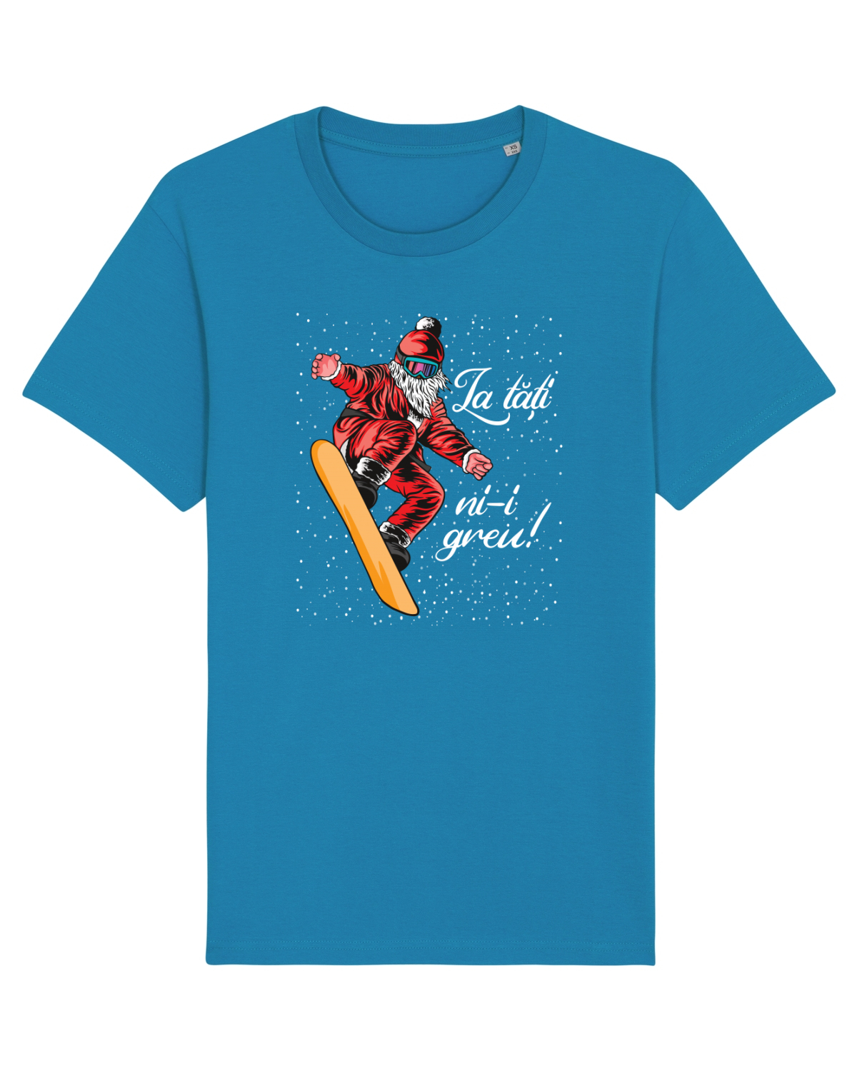 Tricou mânecă scurtă Unisex Rocker Azur