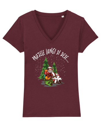 amuzant de Craciun - Pauzele lungi și dese Burgundy