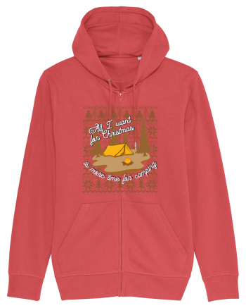 All I want for Christmas is more time for camping Carmine Red