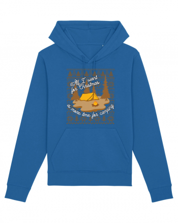 All I want for Christmas is more time for camping Royal Blue