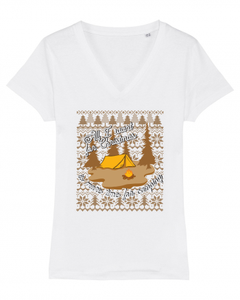 All I want for Christmas is more time for camping White