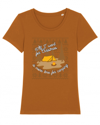 All I want for Christmas is more time for camping Roasted Orange