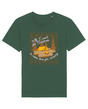 All I want for Christmas is more time for camping Bottle Green