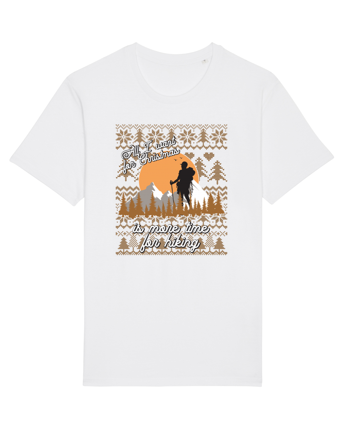 Tricou mânecă scurtă Unisex Rocker White