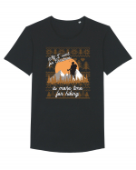 All I want for Christmas is more time for hiking Tricou mânecă scurtă guler larg Bărbat Skater
