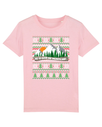 Mi-e dor de munții mei - ediție de sărbători Cotton Pink