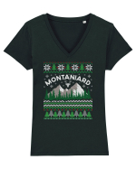 Montaniard - ediție de sărbători Tricou mânecă scurtă guler V Damă Evoker