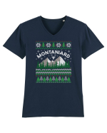 Montaniard - ediție de sărbători Tricou mânecă scurtă guler V Bărbat Presenter