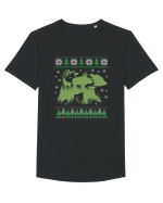Natura sălbatică - ediție de sărbători Tricou mânecă scurtă guler larg Bărbat Skater