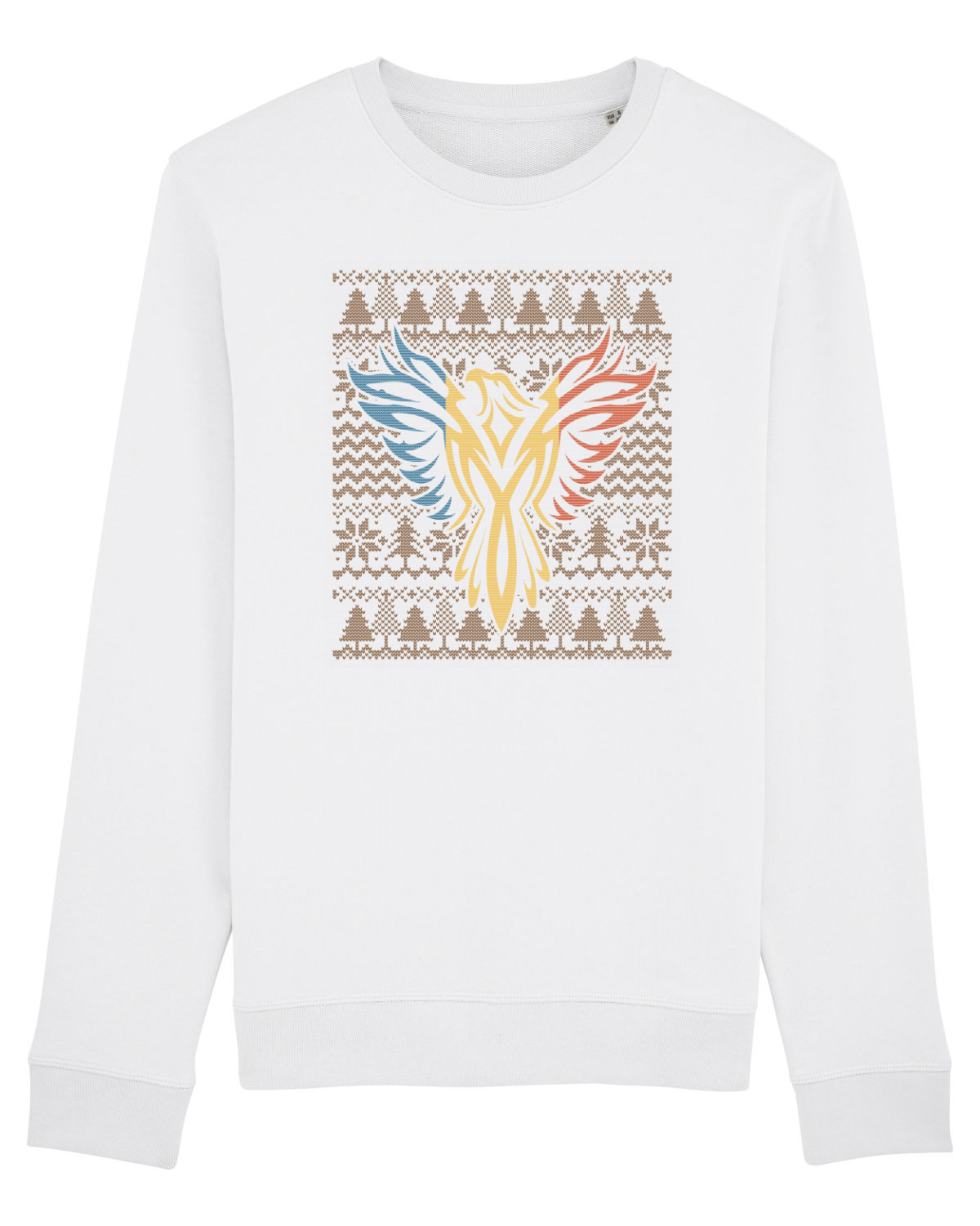 Bluză mânecă lungă Unisex Rise White