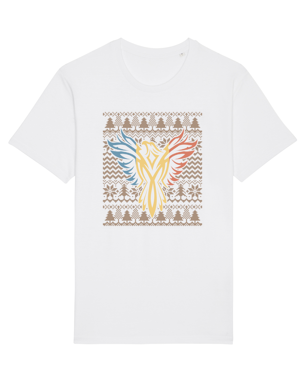 Tricou mânecă scurtă Unisex Rocker White