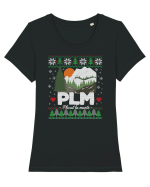 Plecat la munte - ediție de sărbători Tricou mânecă scurtă guler larg fitted Damă Expresser