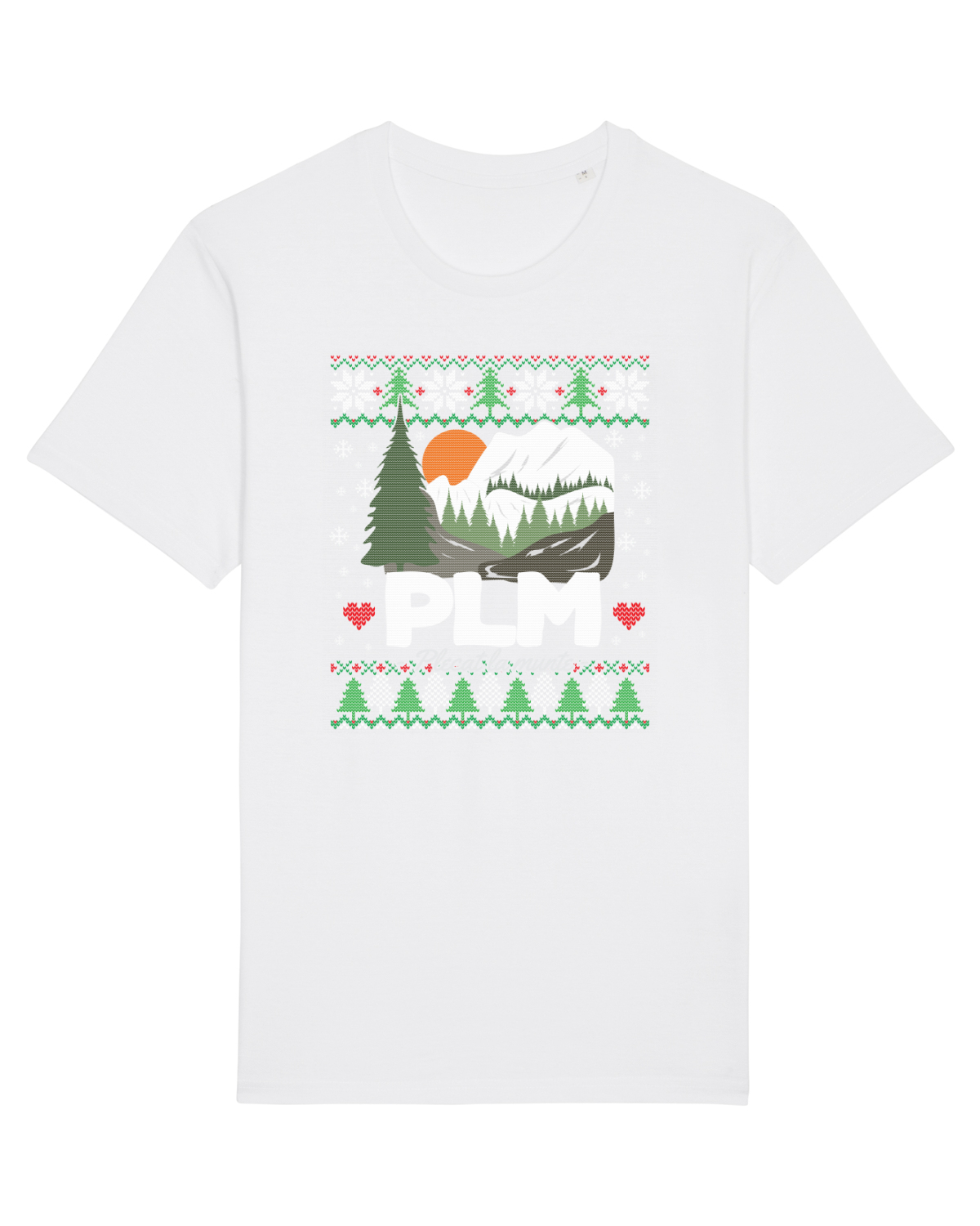 Tricou mânecă scurtă Unisex Rocker White