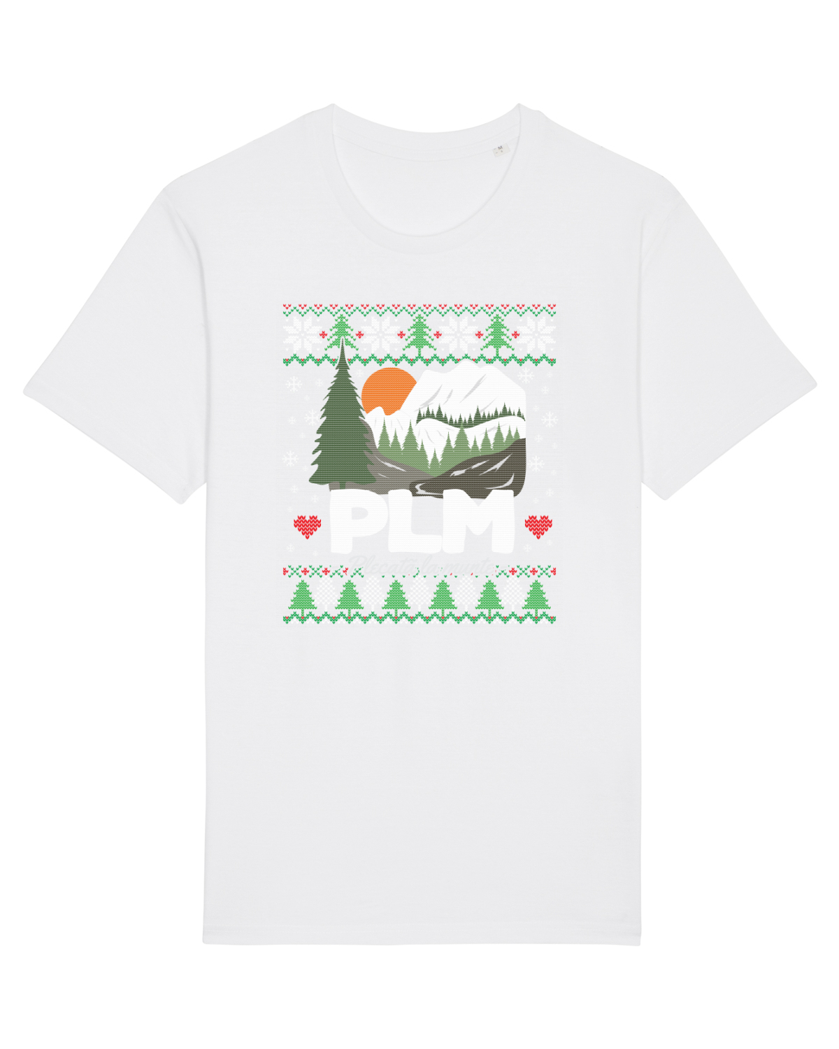 Tricou mânecă scurtă Unisex Rocker White
