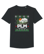 Plecată la munte - ediție de sărbători Tricou mânecă scurtă guler larg Bărbat Skater