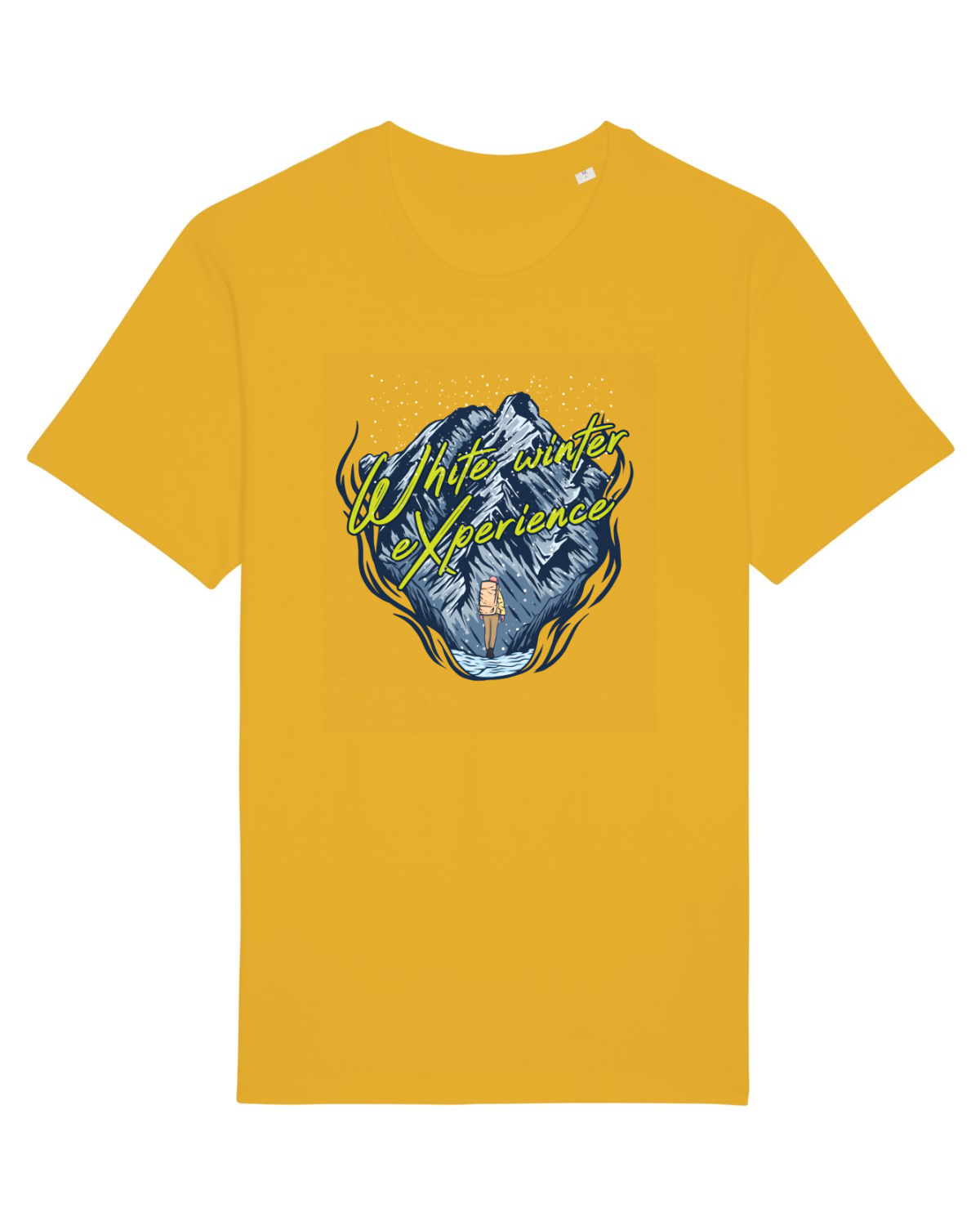Tricou mânecă scurtă Unisex Rocker Spectra Yellow