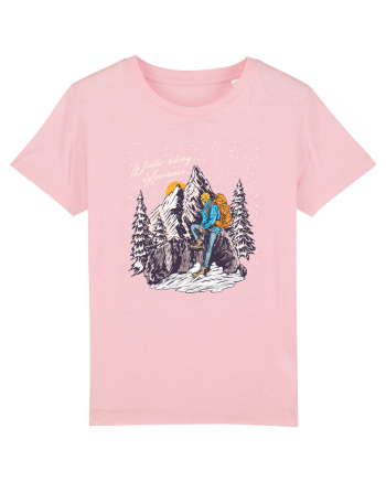 Winter hiking experience Cotton Pink