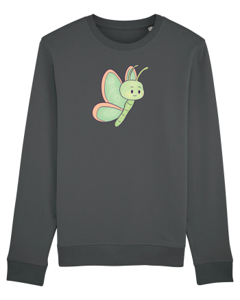 Fluturasi Pentru Copii Cute Butterflies Butterfly Anthracite