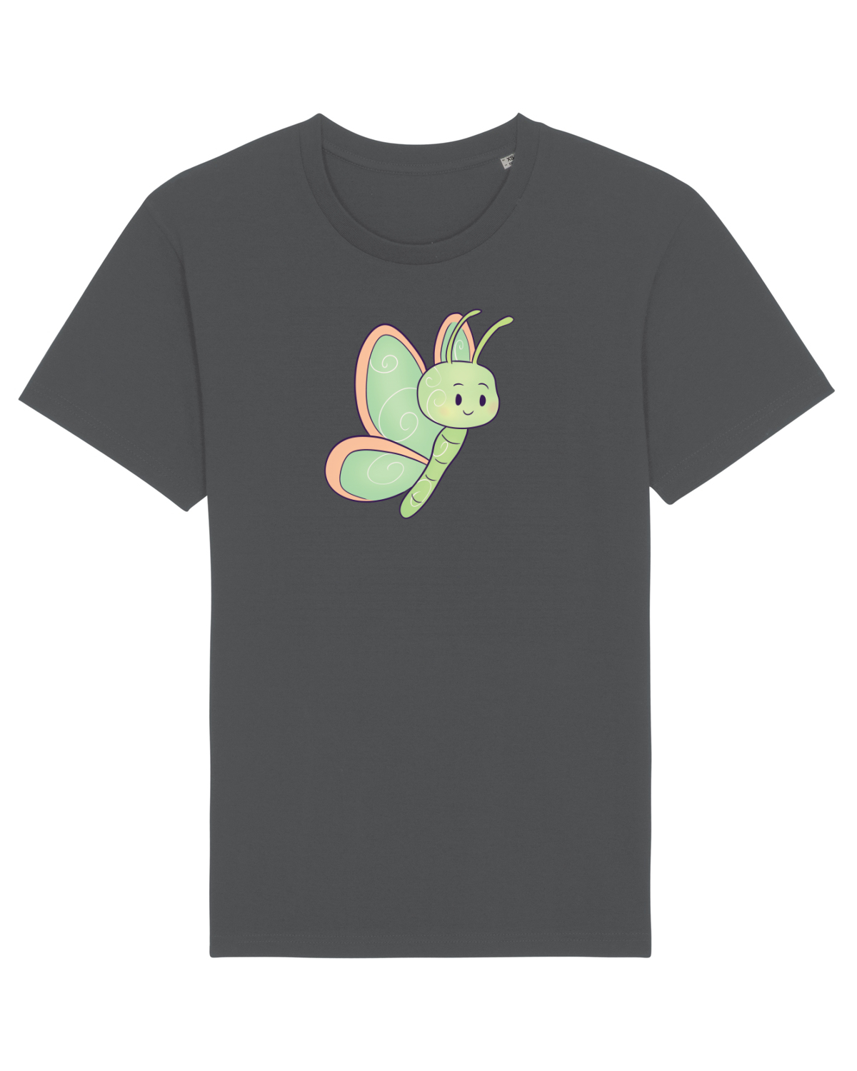 Tricou mânecă scurtă Unisex Rocker Anthracite