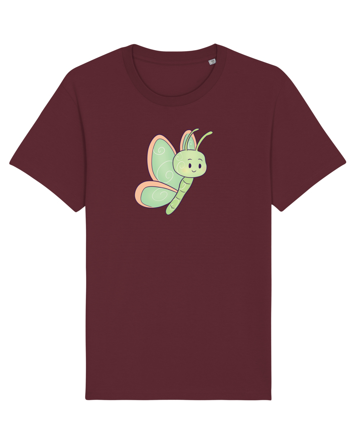 Tricou mânecă scurtă Unisex Rocker Burgundy