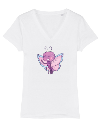 Fluturasi Pentru Copii Cute Butterflies Butterfly White