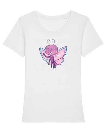 Fluturasi Pentru Copii Cute Butterflies Butterfly White