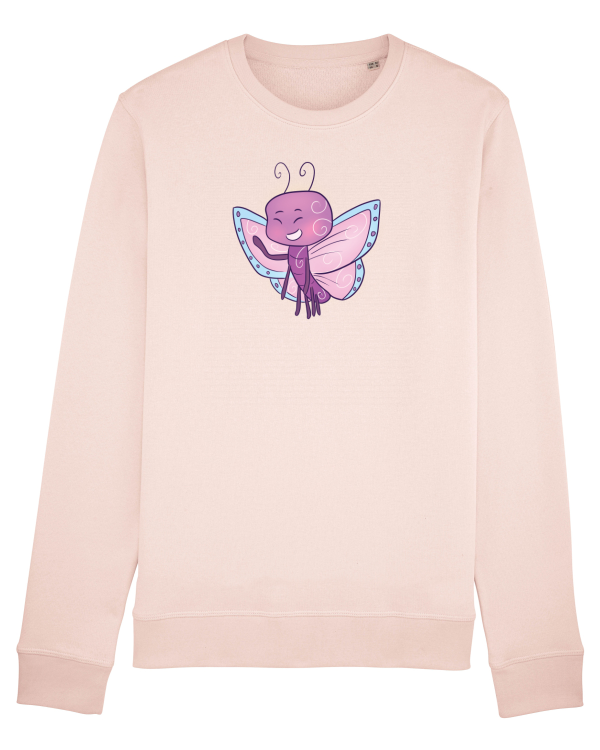 Bluză mânecă lungă Unisex Rise Candy Pink