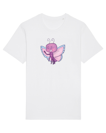 Fluturasi Pentru Copii Cute Butterflies Butterfly White