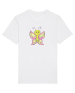 Fluturasi Pentru Copii Cute Butterflies Butterfly Tricou mânecă scurtă Unisex Rocker