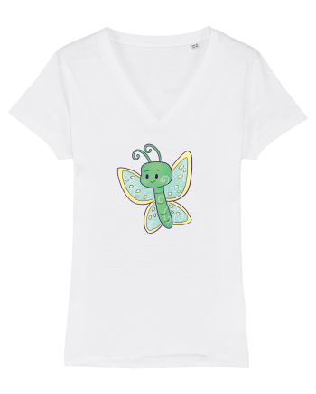 Fluturasi Pentru Copii Cute Butterflies Butterfly White