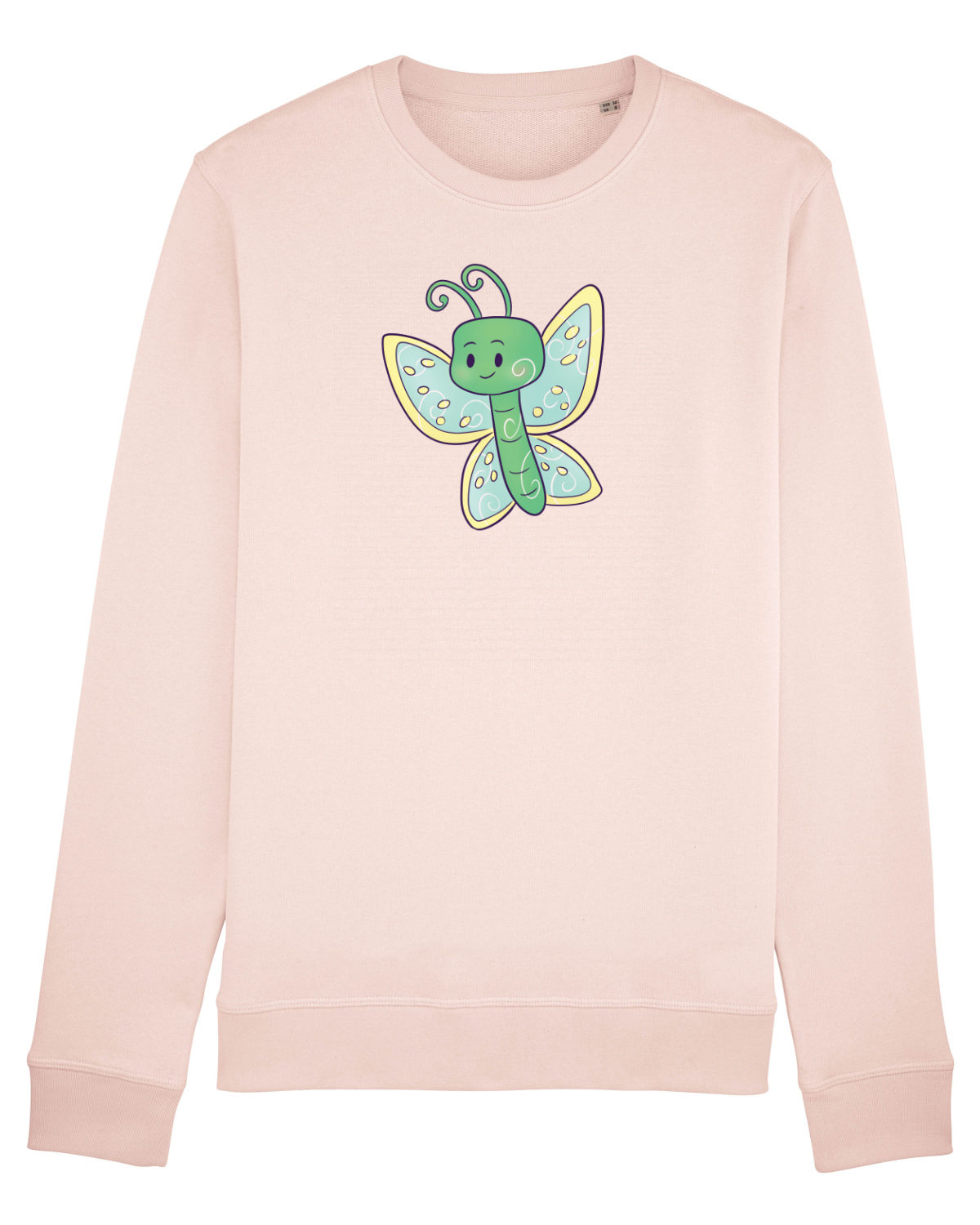 Bluză mânecă lungă Unisex Rise Candy Pink
